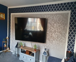 Commercial painting and decorating by Winstanley Services in Wigan
